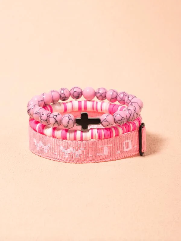 3pc WWJD Bracelet - Image 39