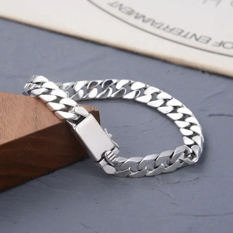 925 Cuban Chain Bracelet - Image 2