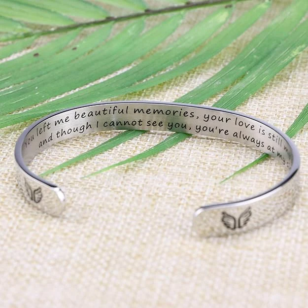 Beautiful Memories Cuff Bracelet - Image 2