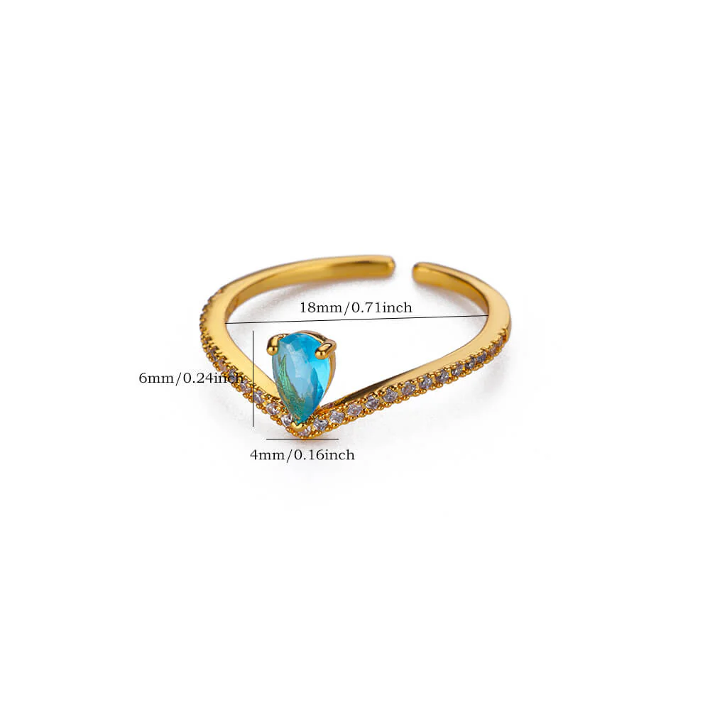 Blue Radiance V-Ring - Image 2