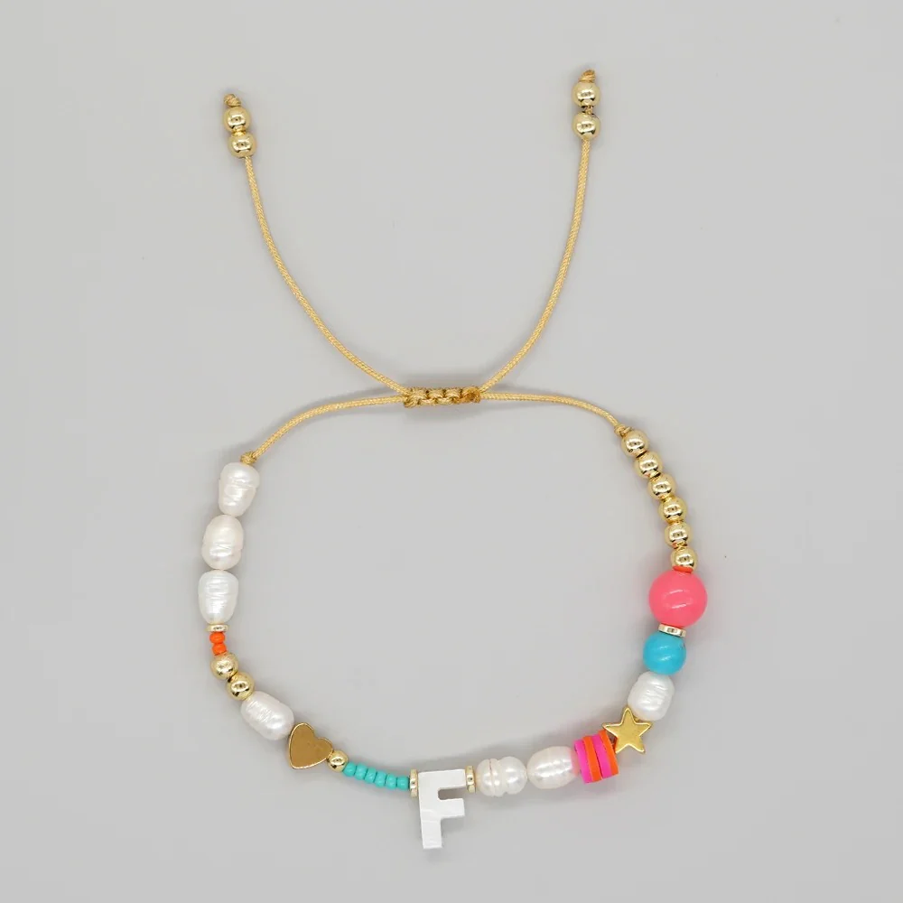 Color Splash Initial Bracelet - Image 10