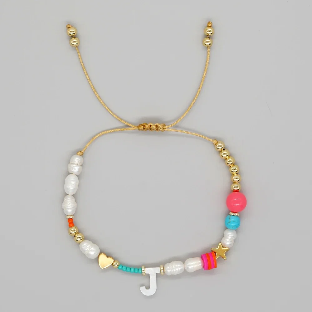 Color Splash Initial Bracelet - Image 14