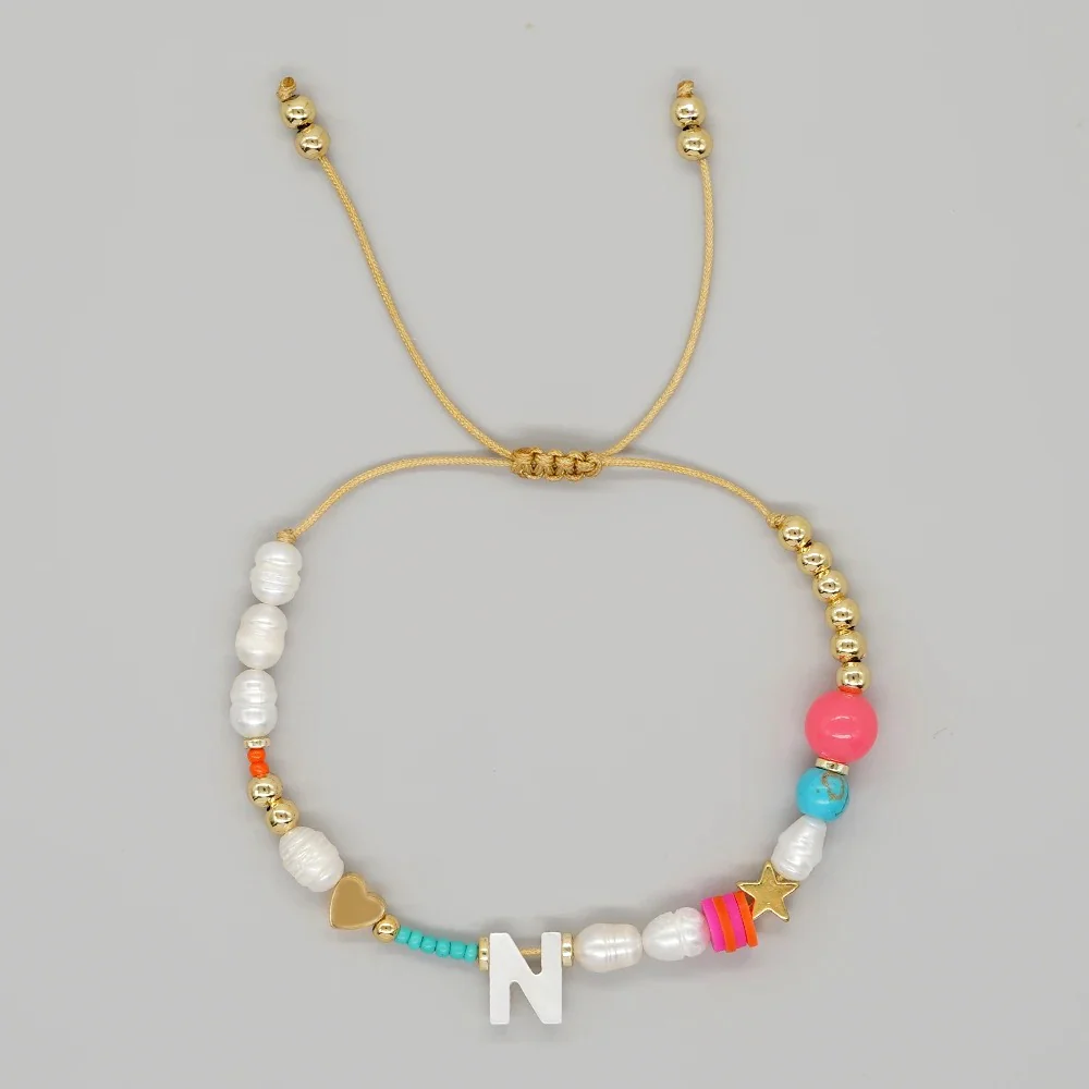 Color Splash Initial Bracelet - Image 18
