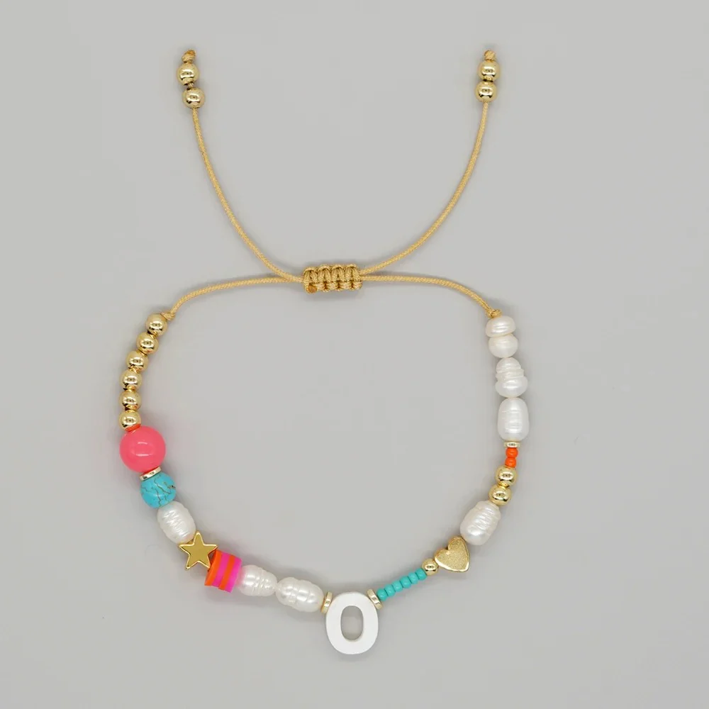 Color Splash Initial Bracelet - Image 19