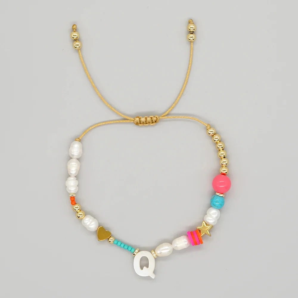 Color Splash Initial Bracelet - Image 21