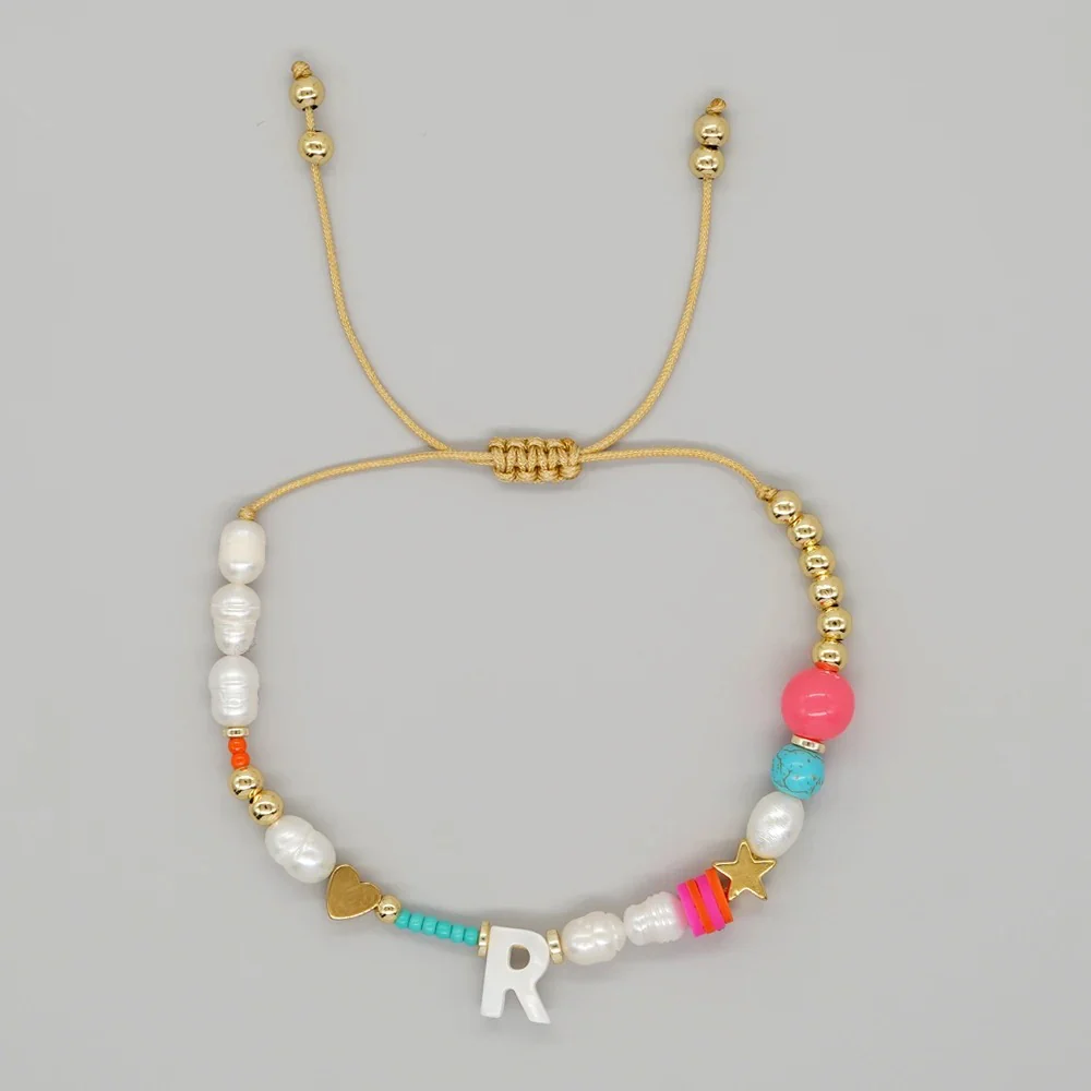 Color Splash Initial Bracelet - Image 22