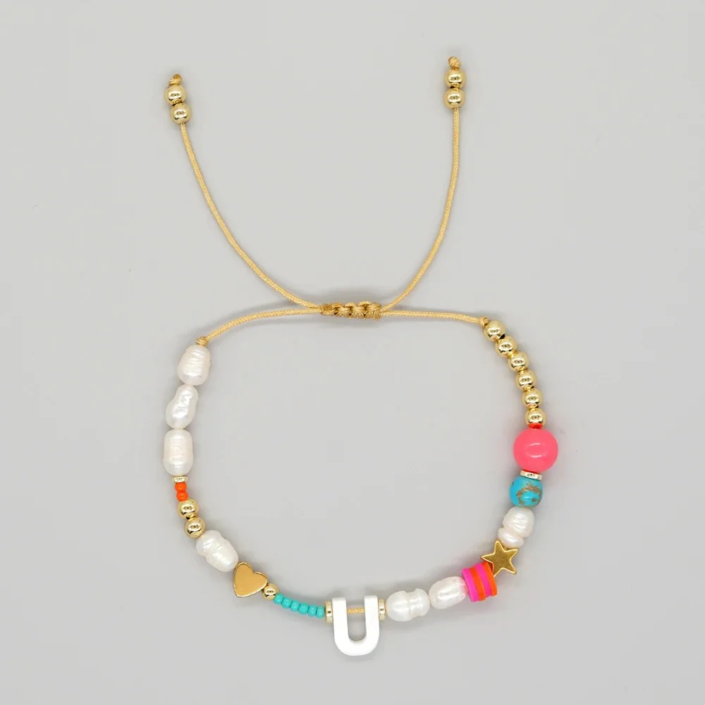 Color Splash Initial Bracelet - Image 25