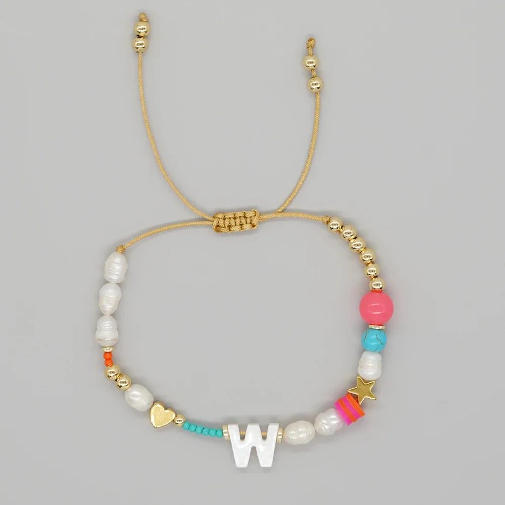 Color Splash Initial Bracelet - Image 27
