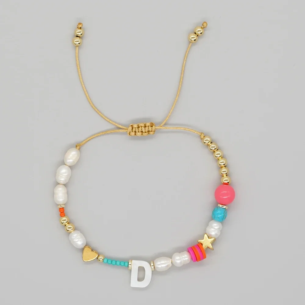 Color Splash Initial Bracelet - Image 8