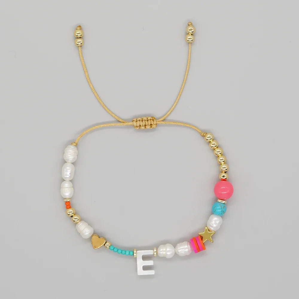 Color Splash Initial Bracelet - Image 9