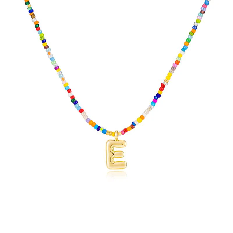 Colorful Letter Necklace - Image 12