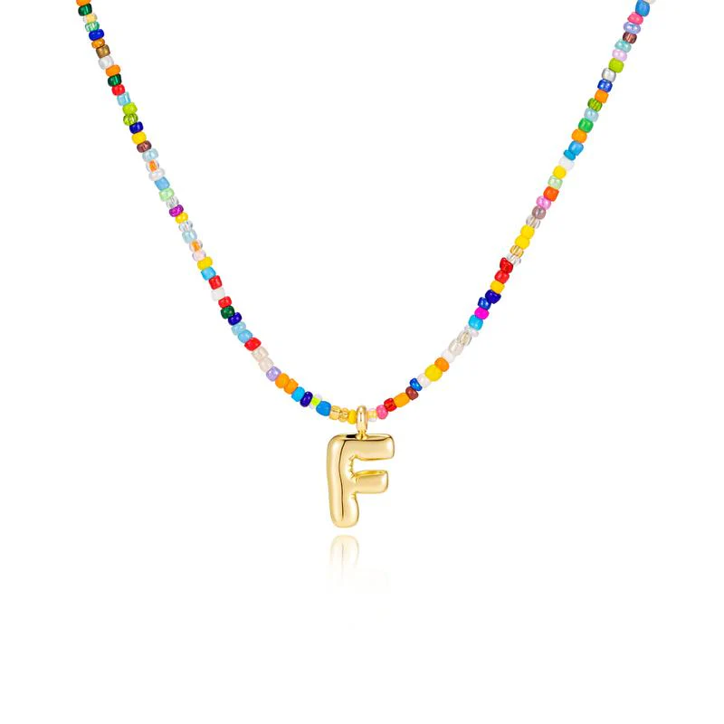 Colorful Letter Necklace - Image 13