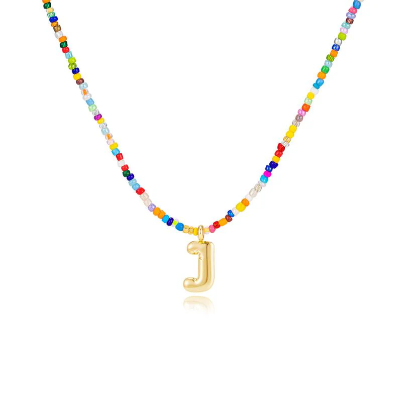 Colorful Letter Necklace - Image 17