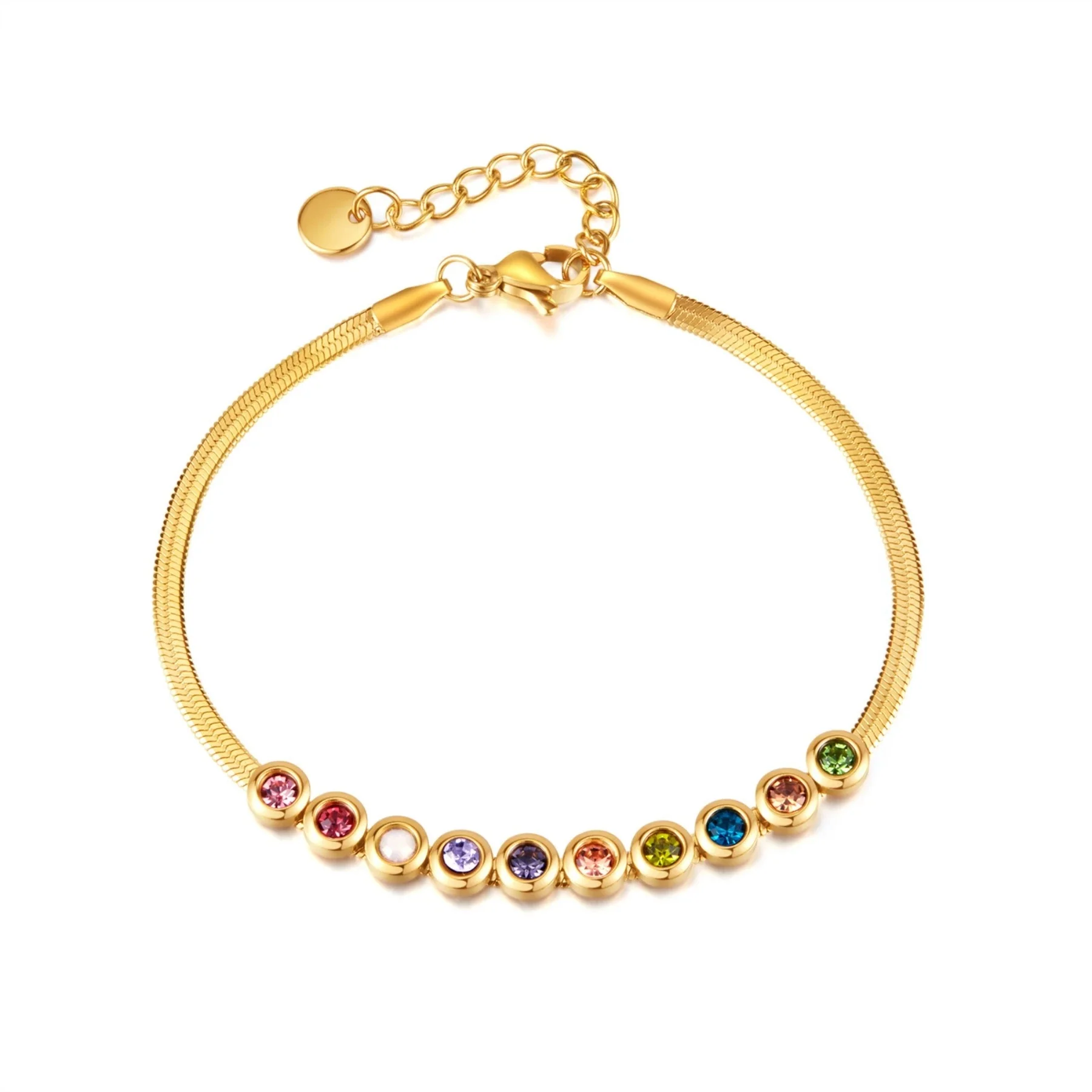 Colorful Mini Circles Bracelet