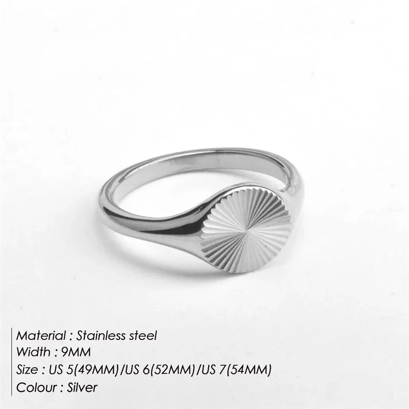 Dainty Dome Wave Ring - Image 3