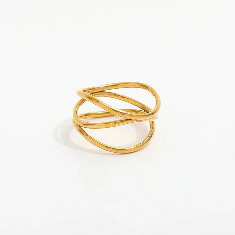 Dainty Infinity Loops Ring