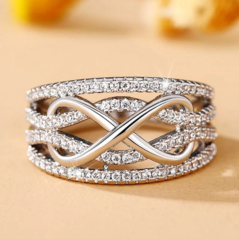 Dainty Infinity Love Ring - Image 3