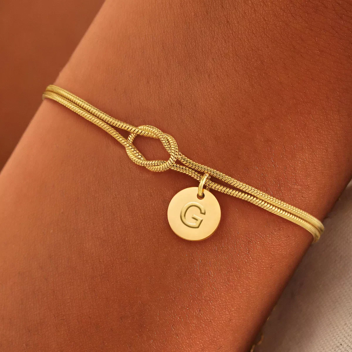2pc Dainty Love Knot Bracelet - Image 17