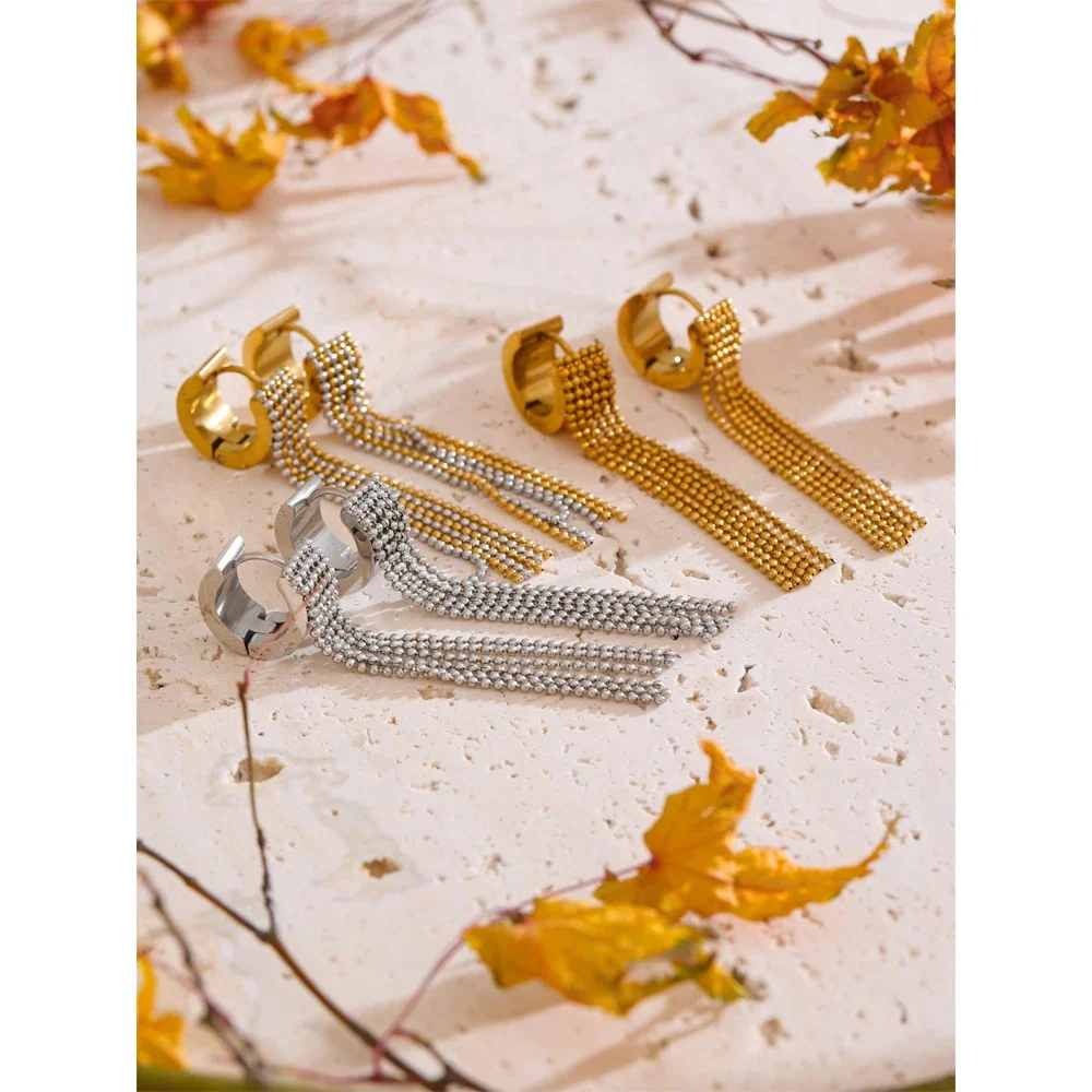 Free Flow Dangle Earrings - Image 2