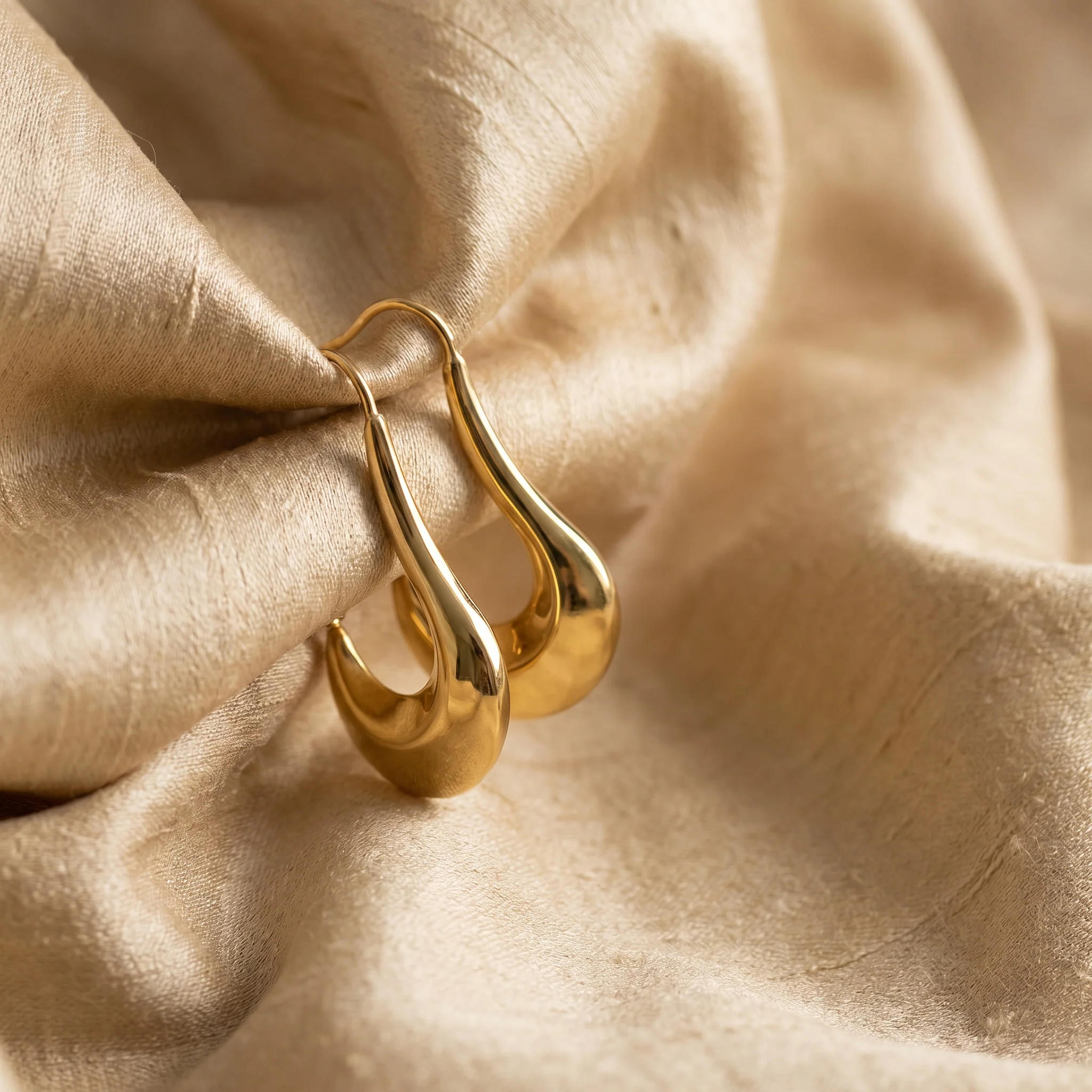 Geometric Dangle Earrings - Image 6