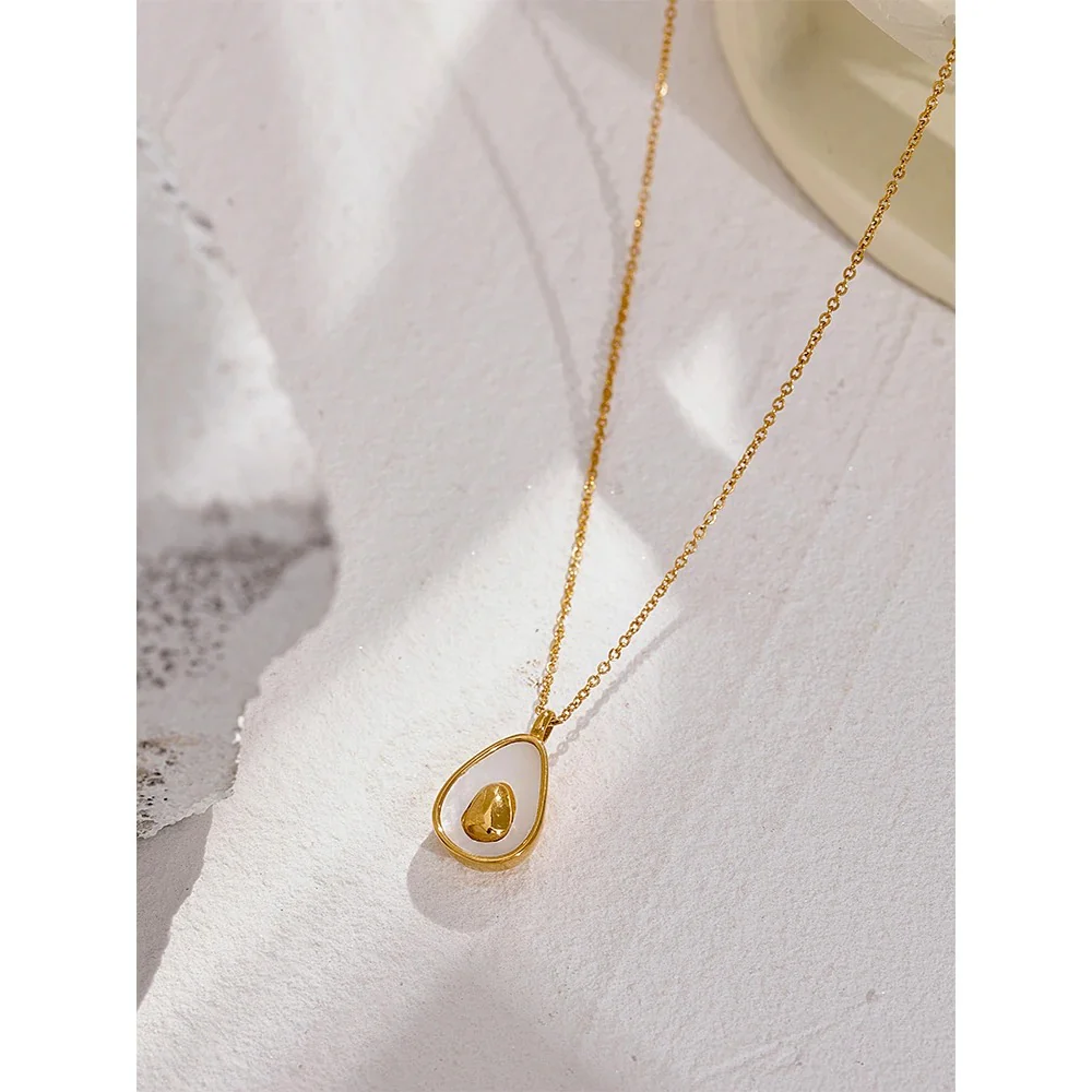 Golden Avocado Necklace - Image 2