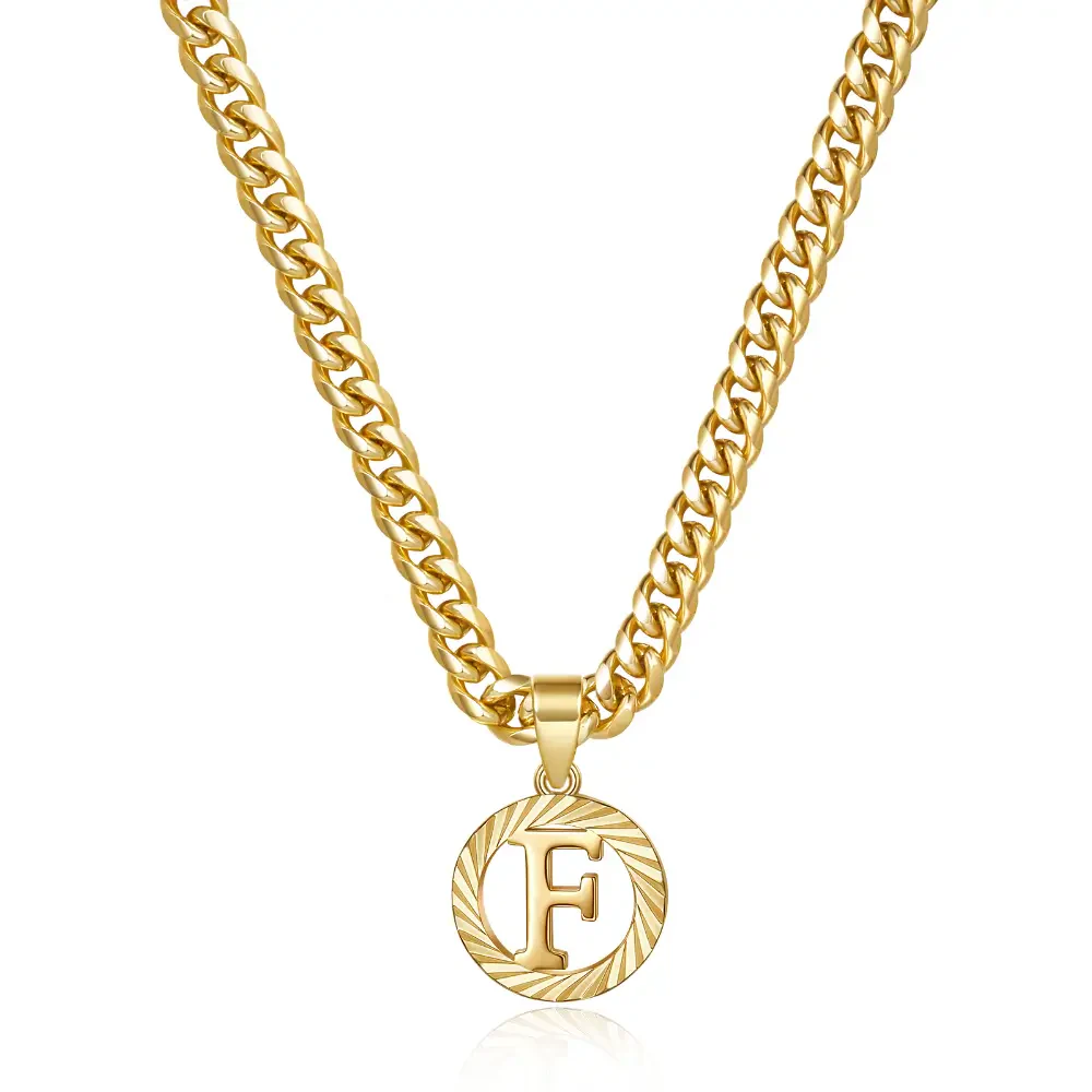 Initial Letter Necklace - Image 12