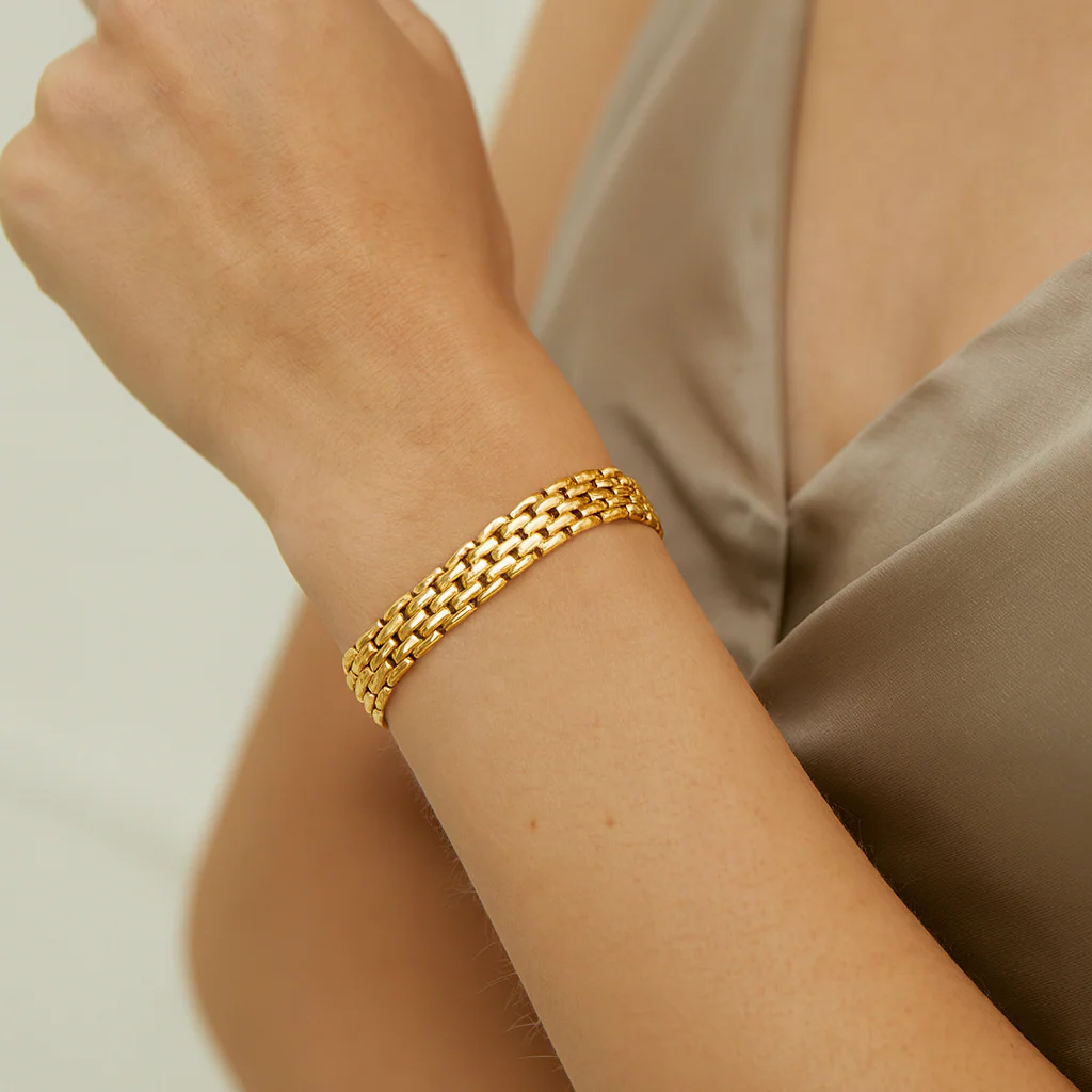 2pc 14k Chunky Link Bracelets - Image 10