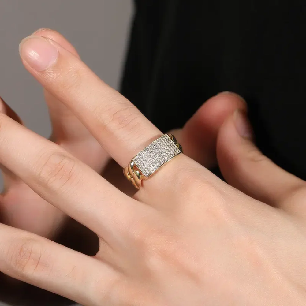 Minimal Cuban Link Ring - Image 5
