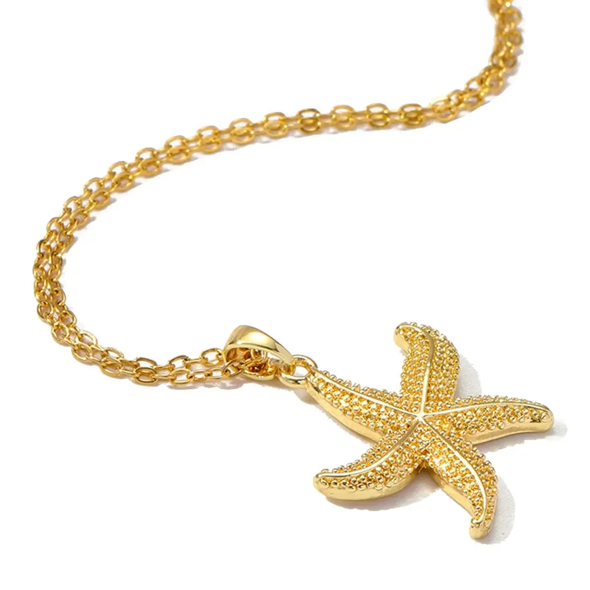 Minimal Starfish Necklace - Image 2