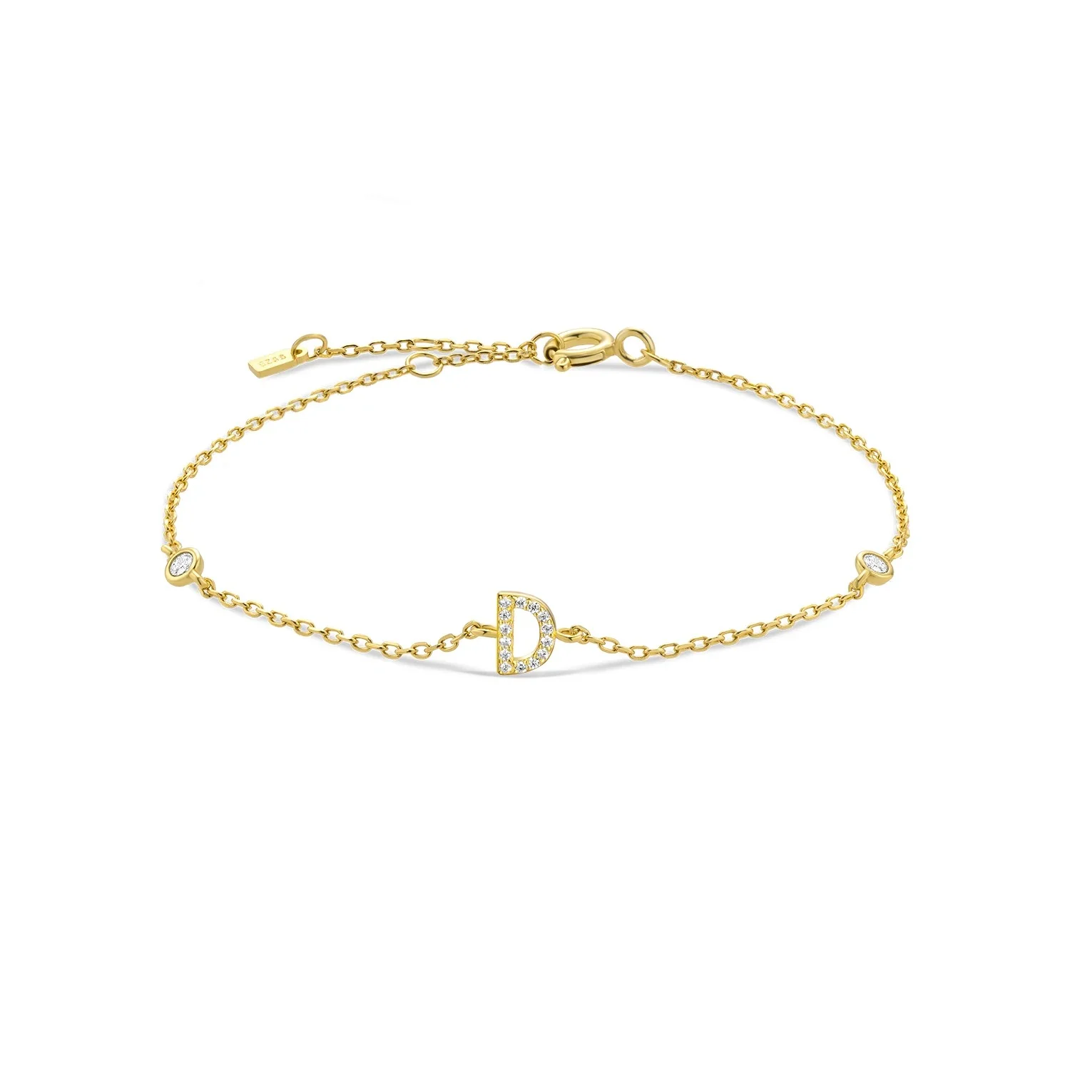Monogram Initial Bracelet - Image 8