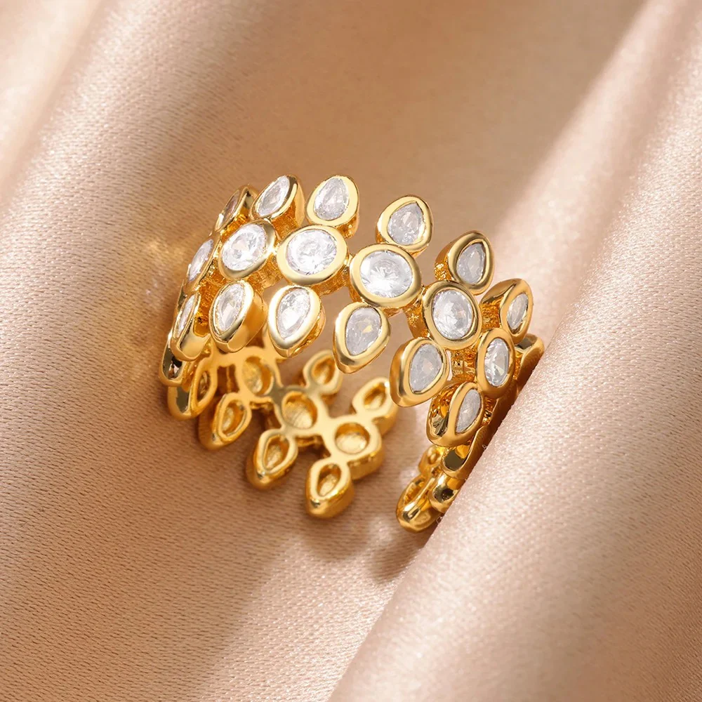 Royal Three Layered Crown Ring - Image 6