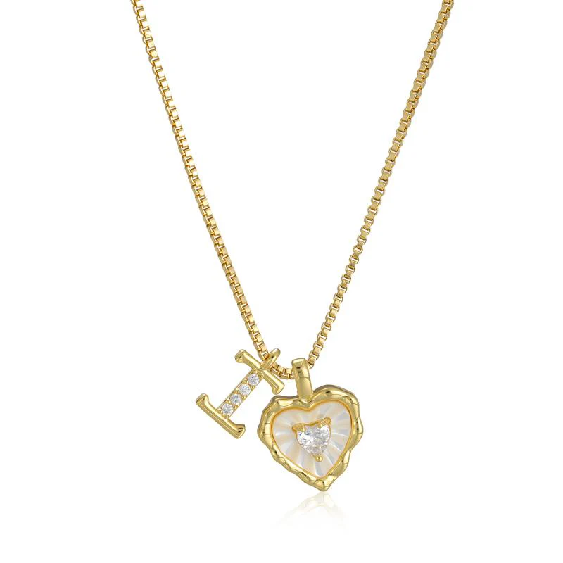Scalloped Shell Heart Necklace - Image 23