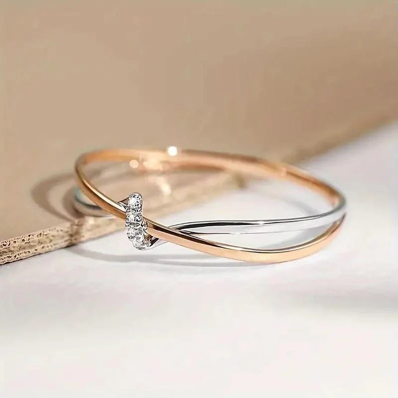 Twisted Knot Infinity Love Ring - Image 4