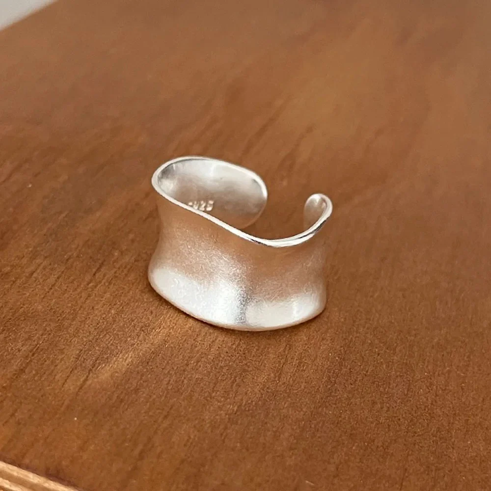 Vintage Wide Flat Ring - Image 2