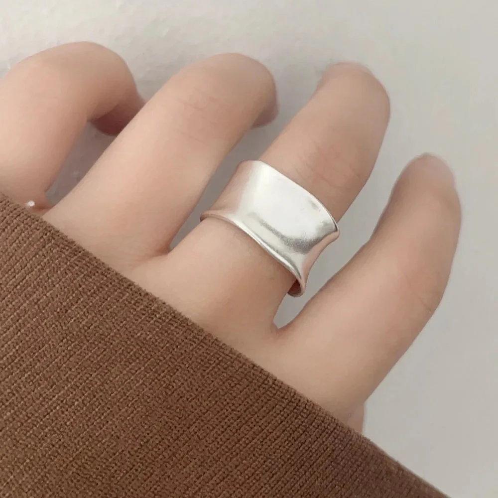 Vintage Wide Flat Ring - Image 4