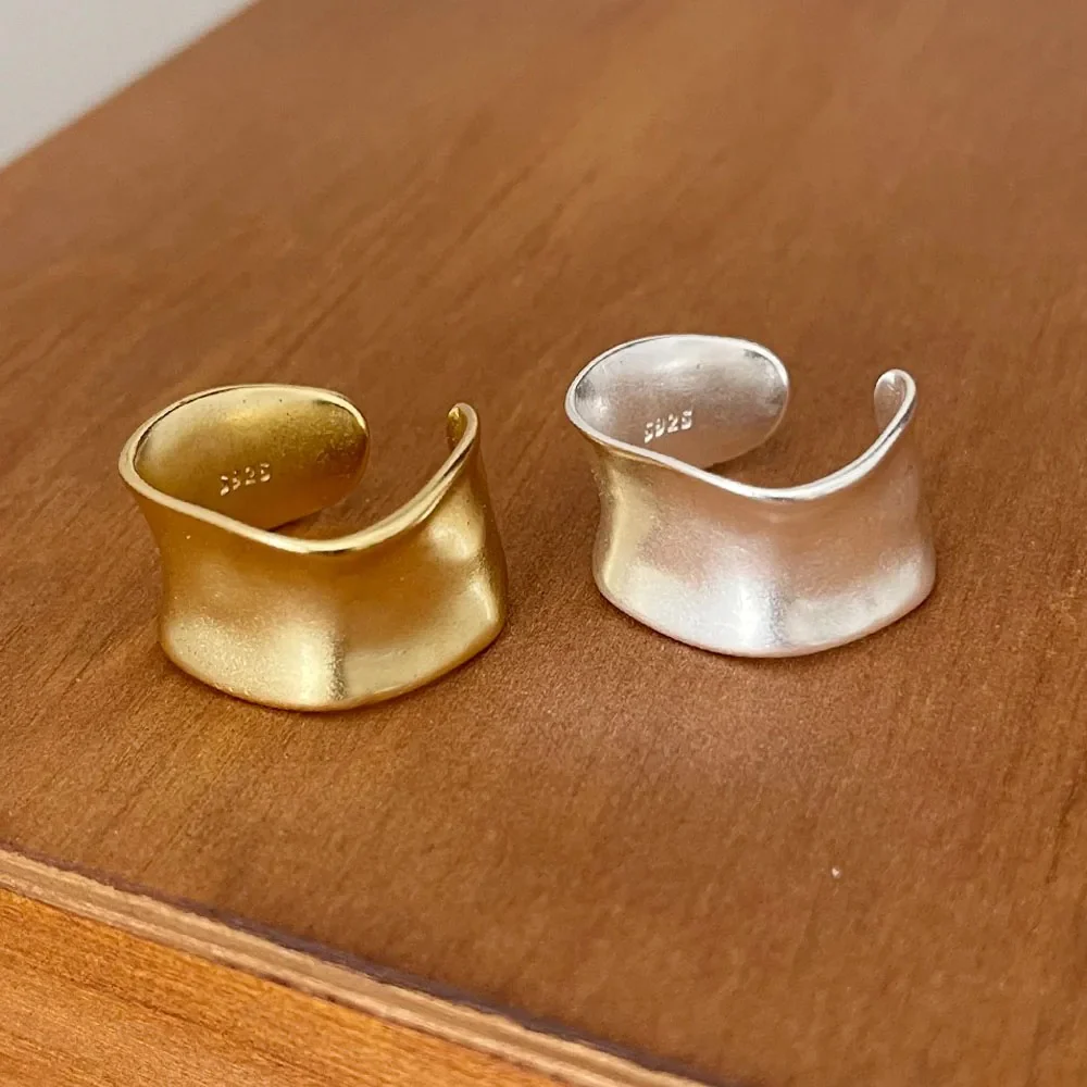 Vintage Wide Flat Ring - Image 5